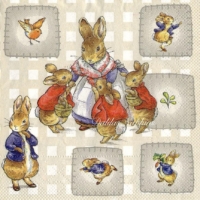 Rare Beatrix Potter  Peter Rabbit  beige