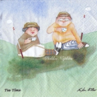Rare Fun for collectors “Tee Time” by Erika Oller collection golfers