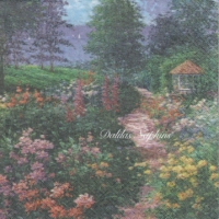 Very rare Monet’s garden by Claude Monet