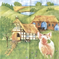 Pig / Farm whole motif