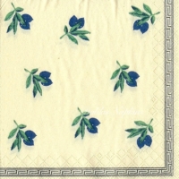 10x napkin Olive cream